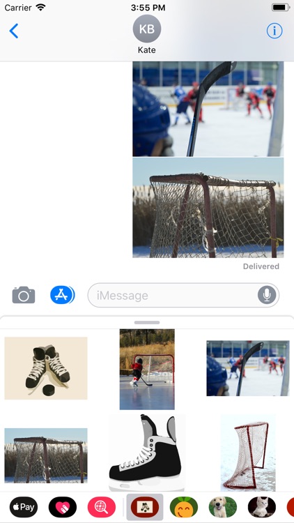 Hockey Sticker Pack screenshot-3