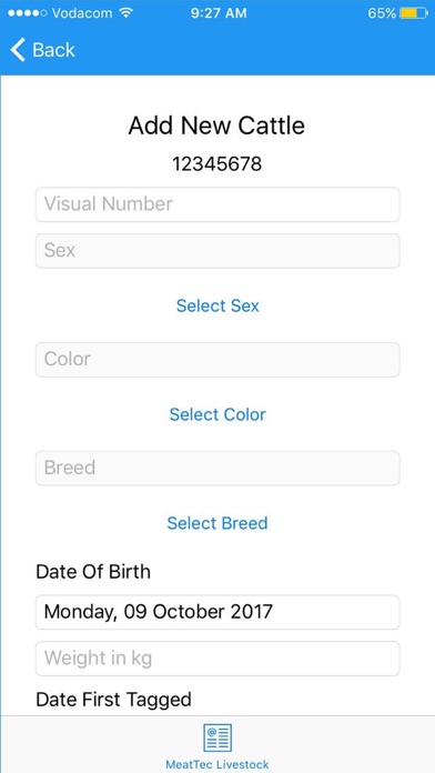 MeatTec Livestock screenshot 3