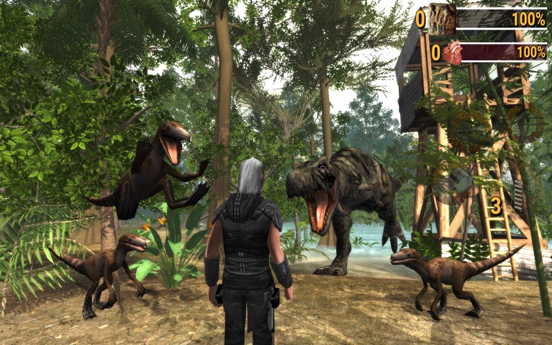 Screenshot #1 pour Dinosaur Assassin: Online Evo