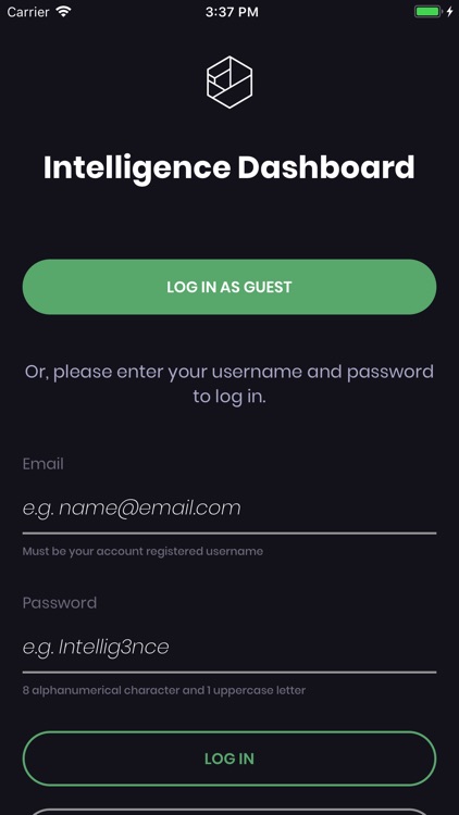 Intelligence Universal App