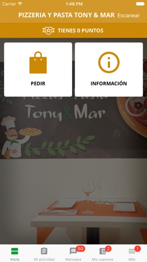 Pizzeria y Pastas Tony & Mar(圖3)-速報App
