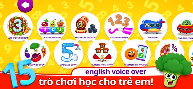 Trò chơi cho trẻ em Toán học 4