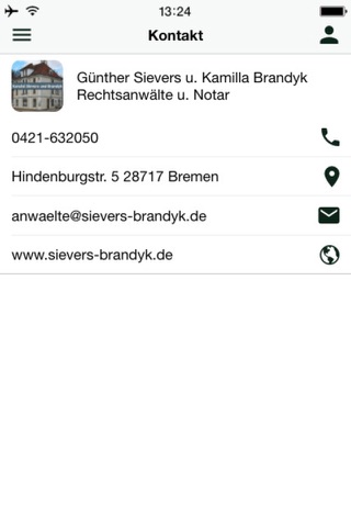 Kanzlei Sievers und Brandyk screenshot 3