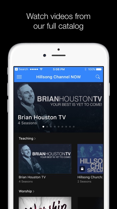 Hillsong Channel NOW screenshot 2