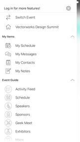 Vectorworks Design Summit screenshot