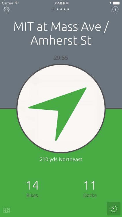 Boston Bikes — A One-Tap Hubway App screenshot-4