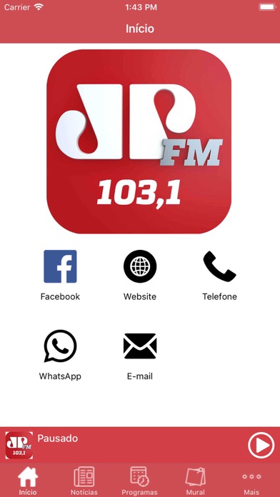 Screenshot #1 pour Osório Jovem Pan Litoral 103,1