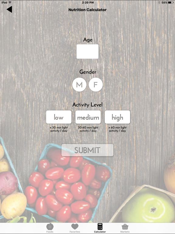 Smart Foods - Organic Diet Buddy iPad screenshot 5 - Food & Drink app