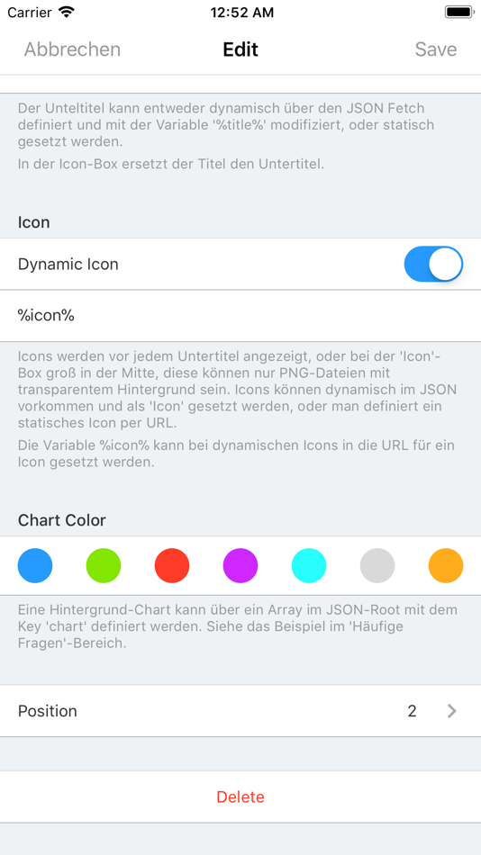 #5. Dashboard (of JSON Requests) (iOS) 由: Benjamin Kramer