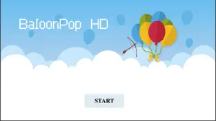 Baloon Pop HD, game for IOS