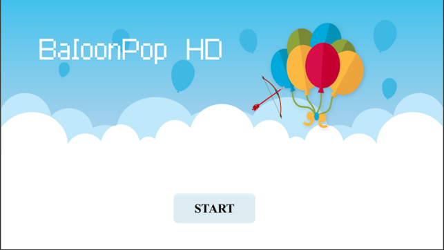 Baloon Pop HD, game for IOS