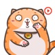 Chubby Cat Stickers Animated app icon - Stickers app for iPhone
