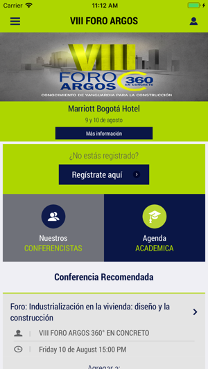 Foro Argos 360º en concreto