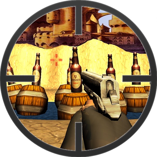 Bottle Shooting Game 3D – Expert Sniper Academy icon