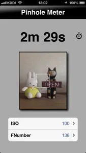 PinholeMeter screenshot #1 for iPhone