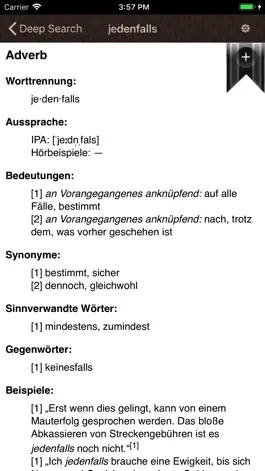 Game screenshot Deutsch Wörterbuch apk