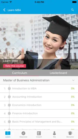 Game screenshot Learn MBA and Accounting apk