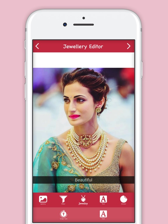 Jewellery Photo Editor New iPad screenshot 4 - Photo & Video app