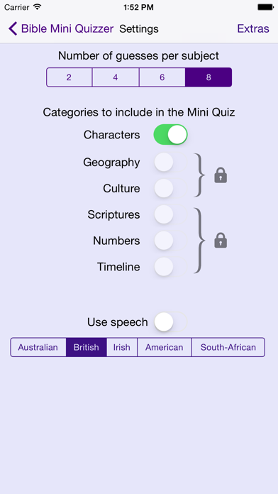 NWT Quizzer Screenshot
