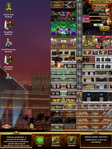 VegasTowers HD app screenshot