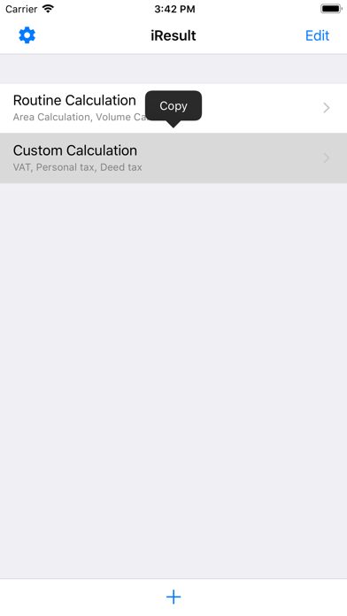 Screenshot #2 pour iResult - Function Calculator