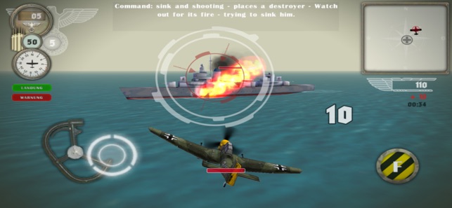 Battle Killer Stuka, game for IOS