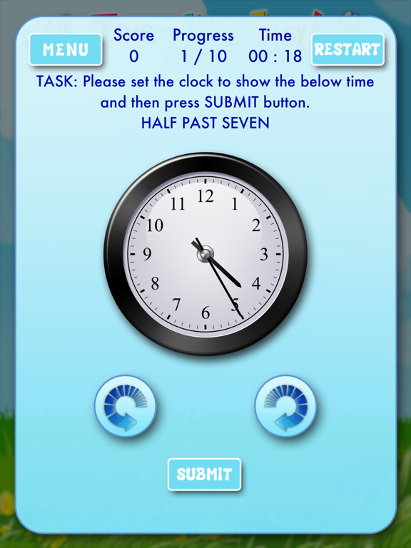 Screenshot #5 pour Telling Time - It's Easy