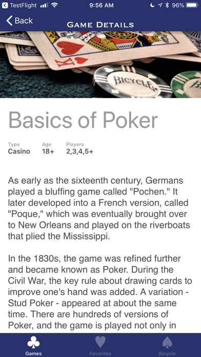 Bicycle® How To Play Screenshot