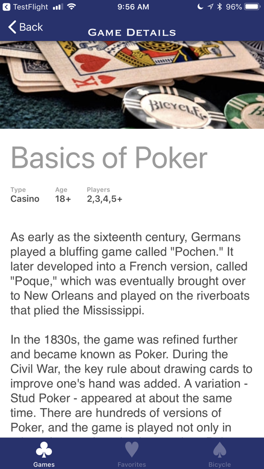 #6. Bicycle® How To Play (iOS) 由: The United States Playing Card Company