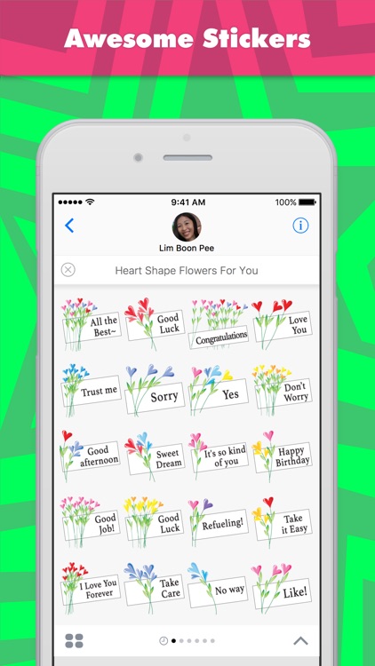 Heart Shape Flowers For You