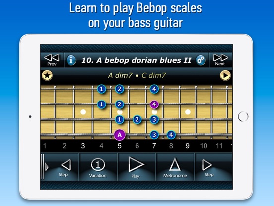 Screenshot #4 pour Bebop Walking Bass