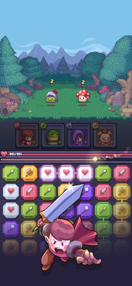 Match Land: Puzzle RPGのおすすめ画像4