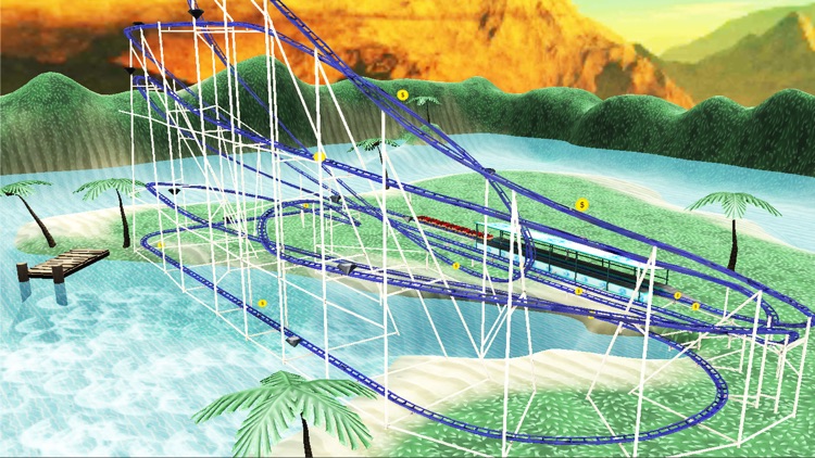 3D Amazing Roller Coaster Simulator