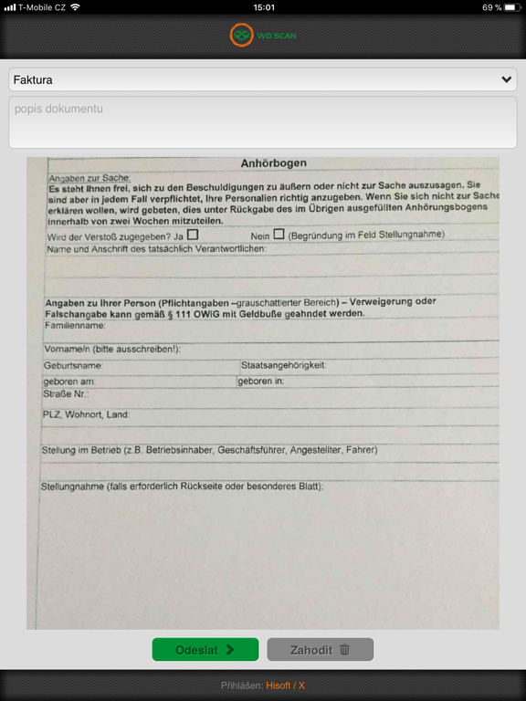 Screenshot #4 pour WD Scan