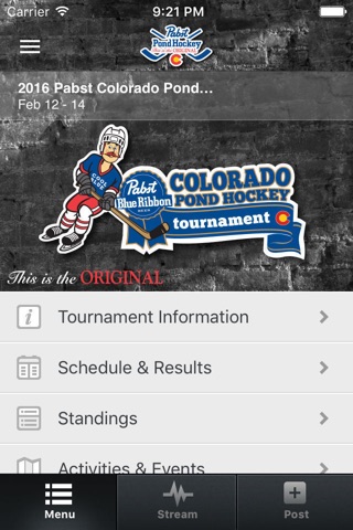Pabst Colorado Pond Hockey ... screenshot 2