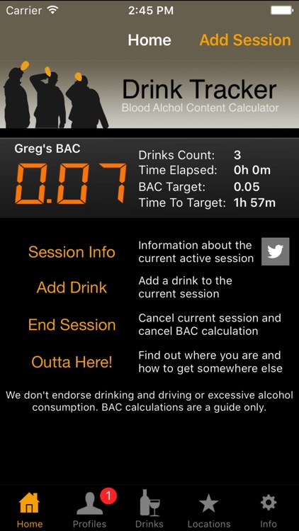 DrinkTracker Breathalyzer