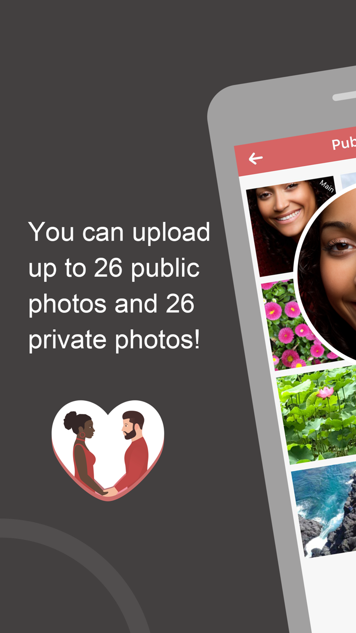 Black White Dating App