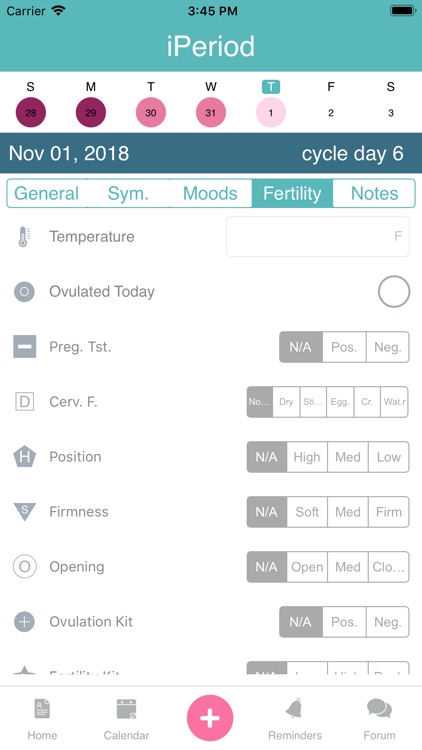 iPeriod Period Tracker + screenshot-5