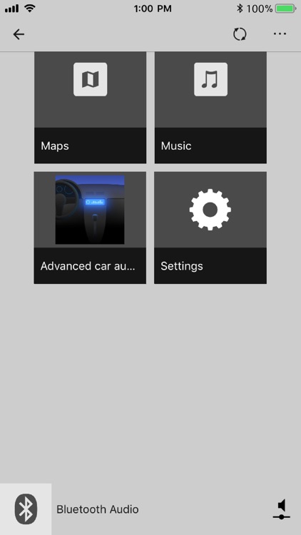 Advanced car audio setting