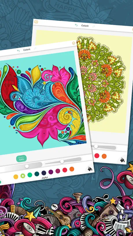 DoodleColor Värityskirja