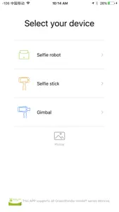 Selfie Robot screenshot #1 for iPhone