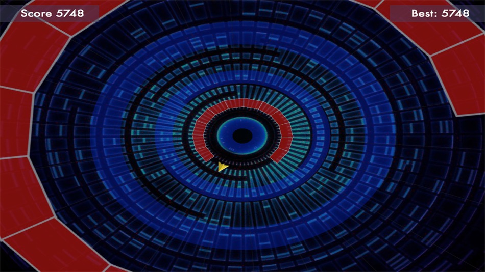 #5. Hyper Vortex: Into the Abyss (iOS) 由: Emrah Kavak