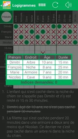 Game screenshot Logic Puzzles in French hack