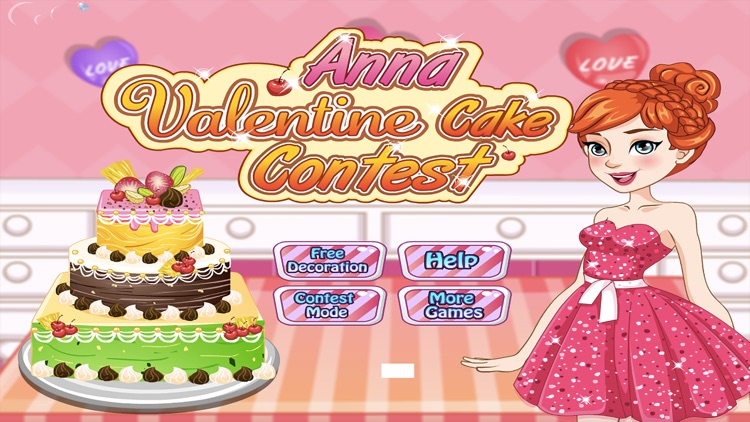 Anna Valentine Cake Contest
