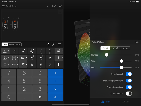 Visual Math 4D iPad screenshot 5 - Education app