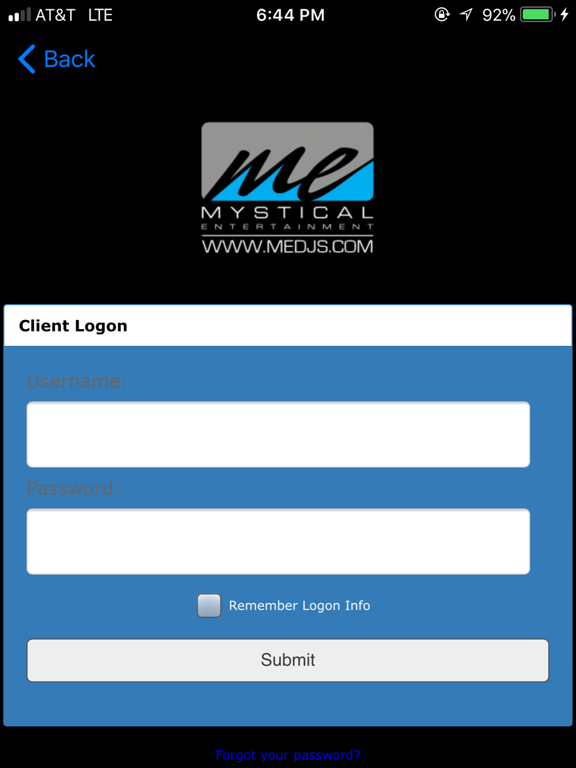Mystical Entertainment Group iPad screenshot 3 - Music app