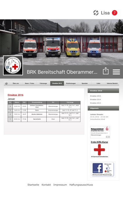 BRK Bereitschaft Oberammergau