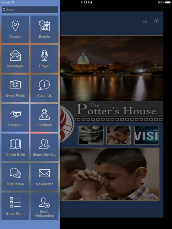 Screenshot #5 pour The Potter's House Church DC