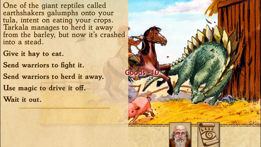 King of Dragon Pass screenshot 1