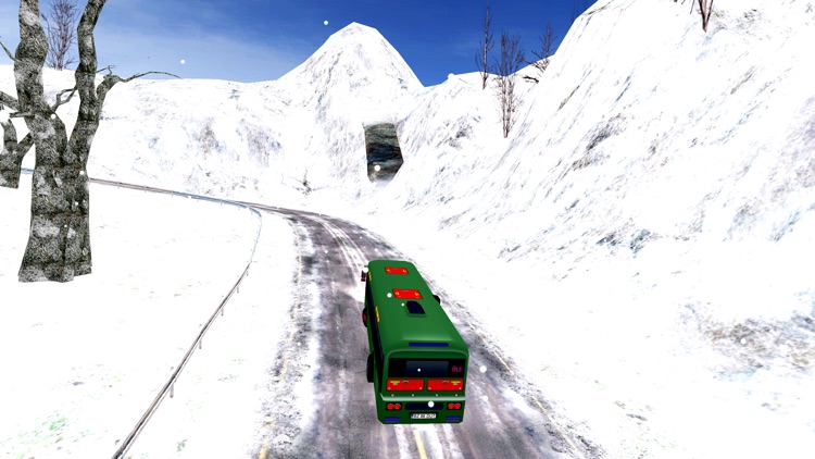 Snow Bus Drive Simulator 3D screenshot-3